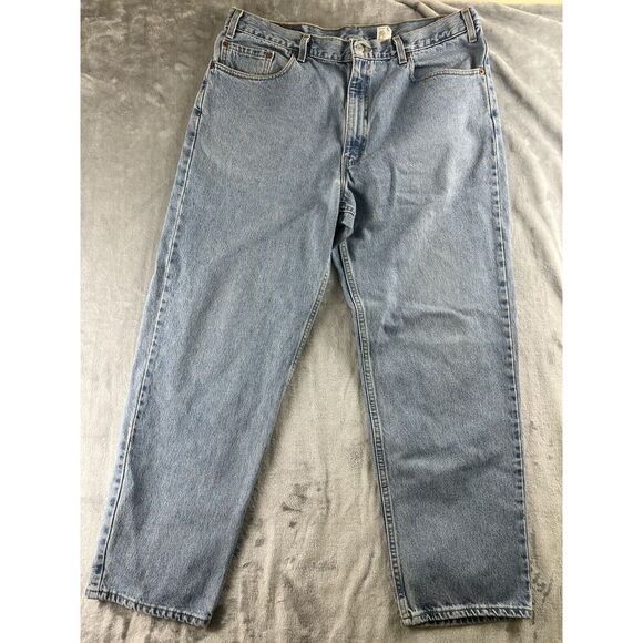 Vintage Levi's 550 Men's 40x30 Relaxed Baggy Fit Jeans, Made in USA '02 - Picture 1 of 8